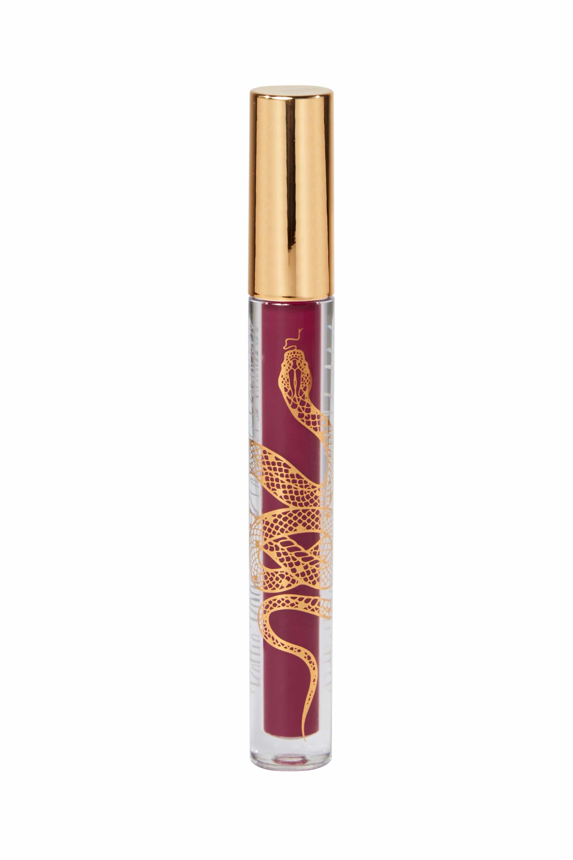 Dark Berry Red Klaw Transfer Resistant Long Lasting Matte Liquid Lipstick
