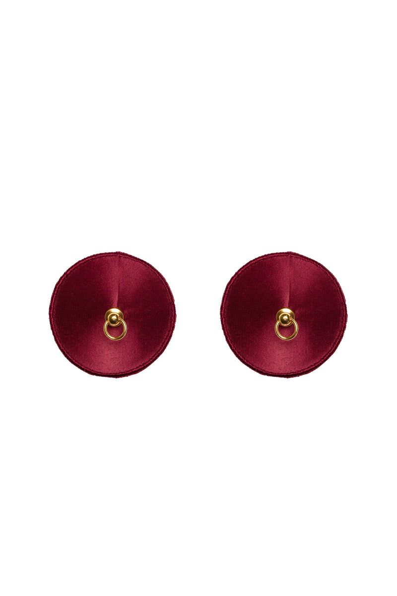 Etta Red Ring Nipple Pasties