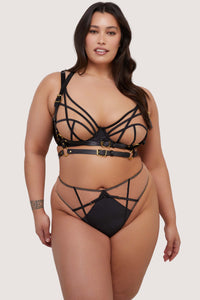 Black Matt Chest Harness