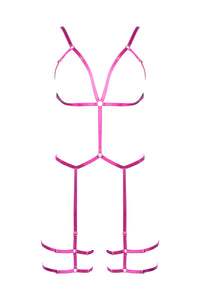 Coccinelle Pride Pink Body Harness