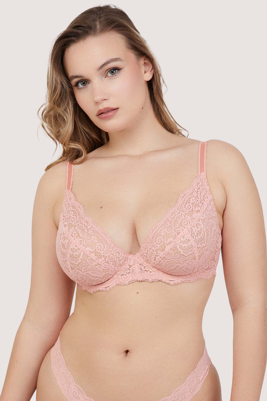 Ariana Coral Everyday Comfort Lace Bra