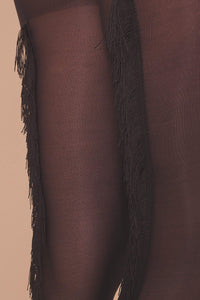 Fringed Tights