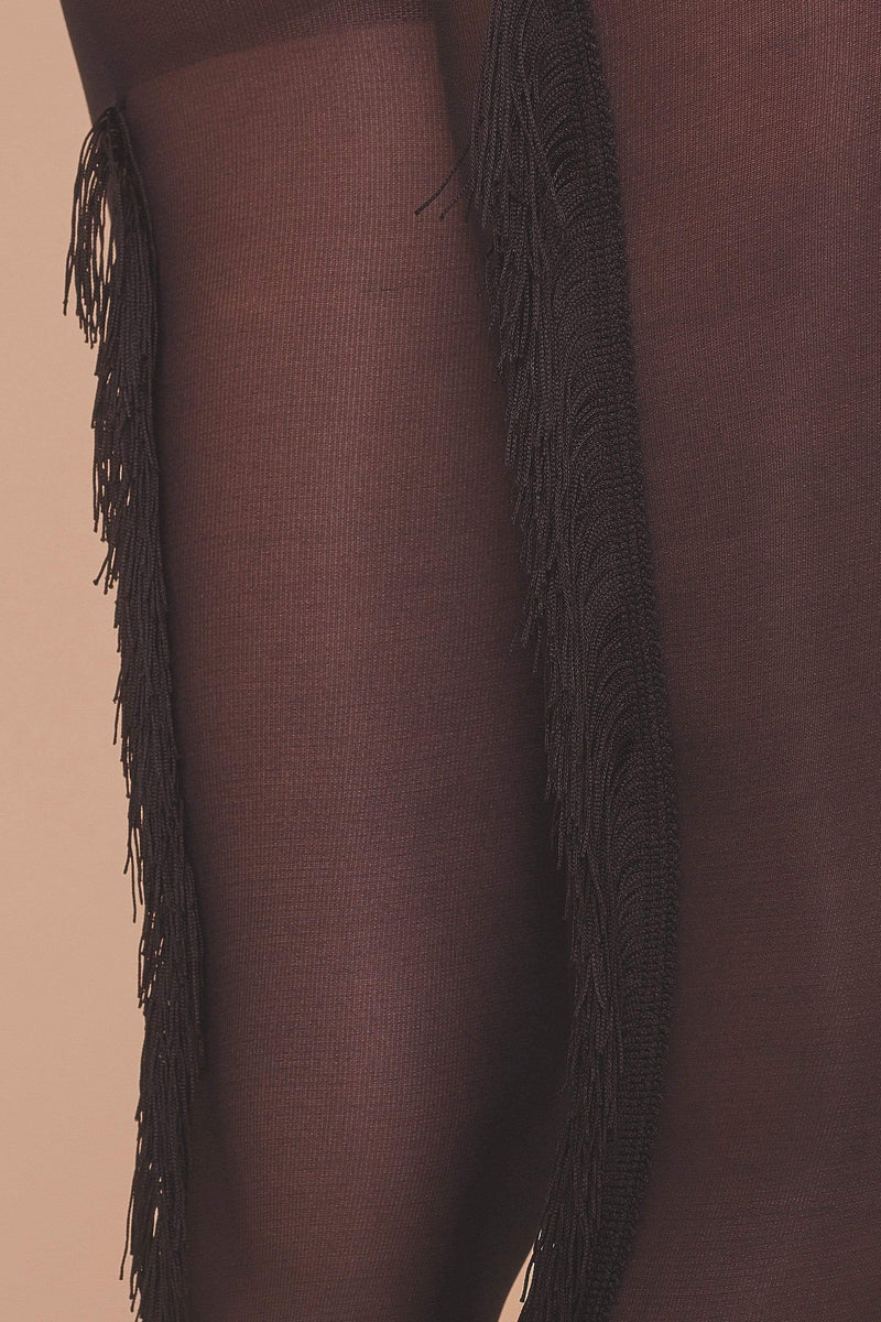 Fringed Tights