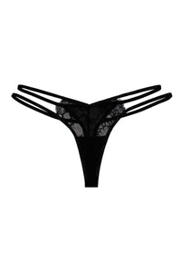 Wolf & Whistle Renata Black Thong