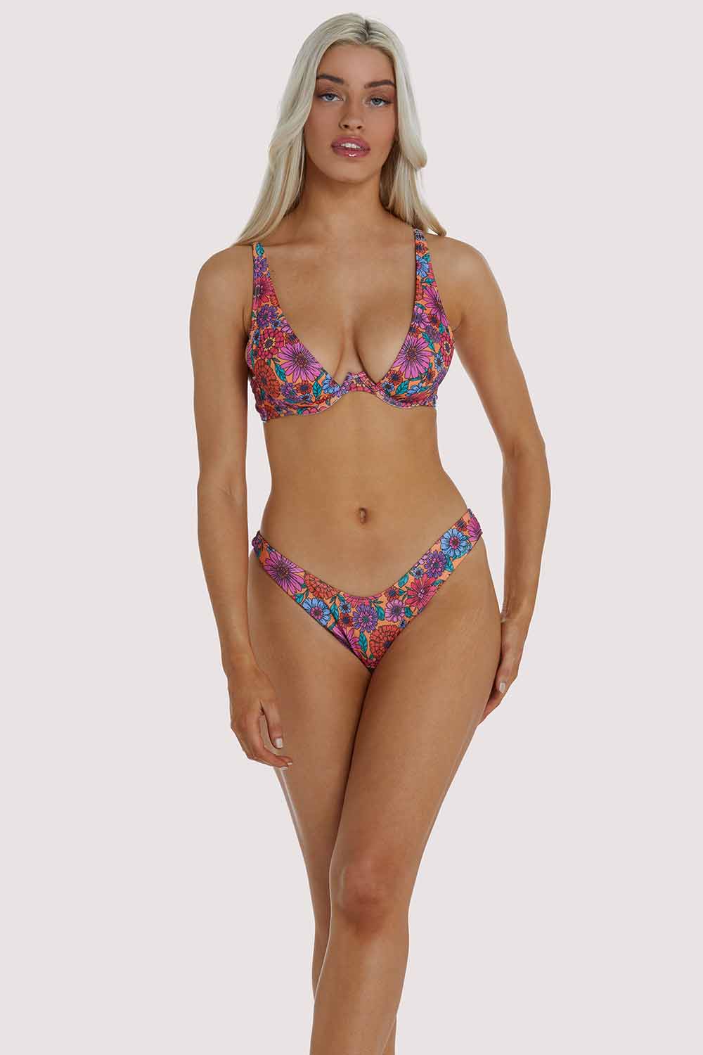 Wolf & Whistle Scarlett Floral Underwire Bikini