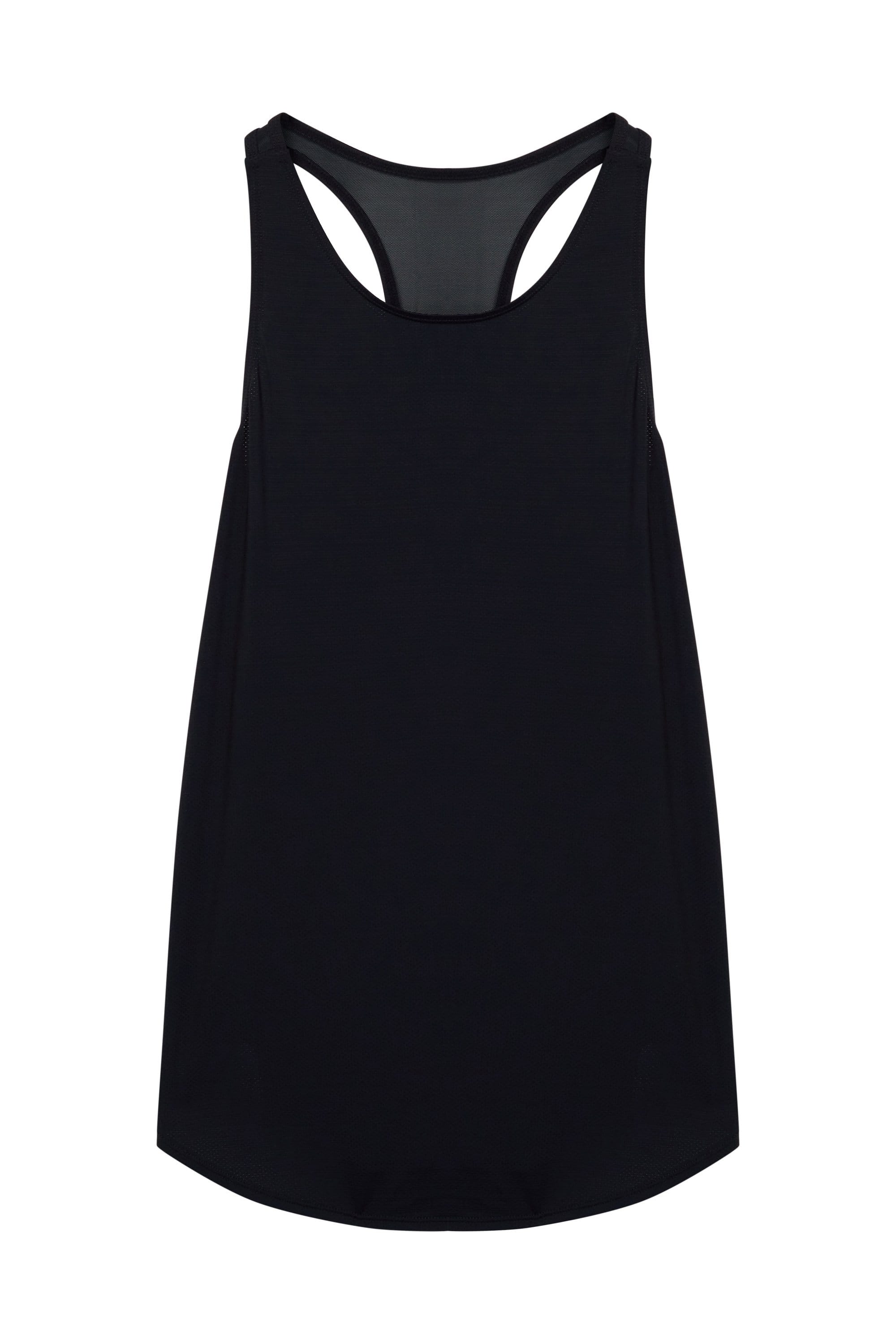 Black Curve Vest