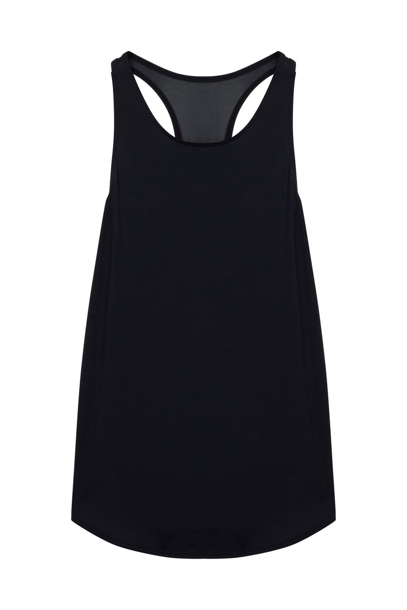 Black Curve Vest