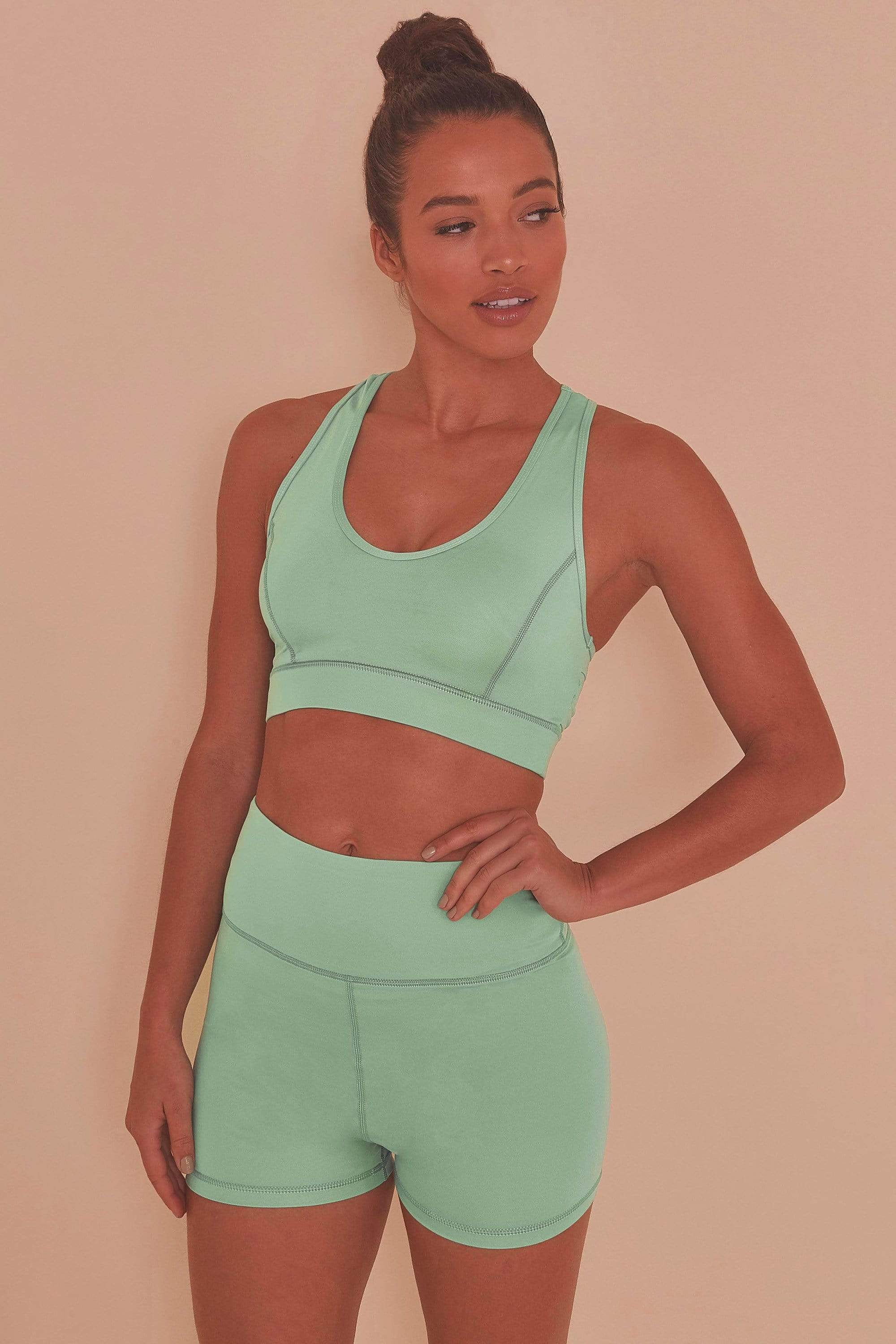Mint Green Sports Bra