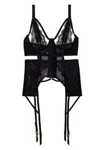 Renata Black Basque