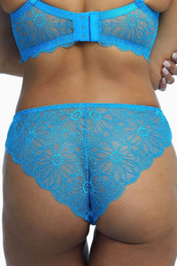 Ariana Aqua Blue Everyday Lace Brief