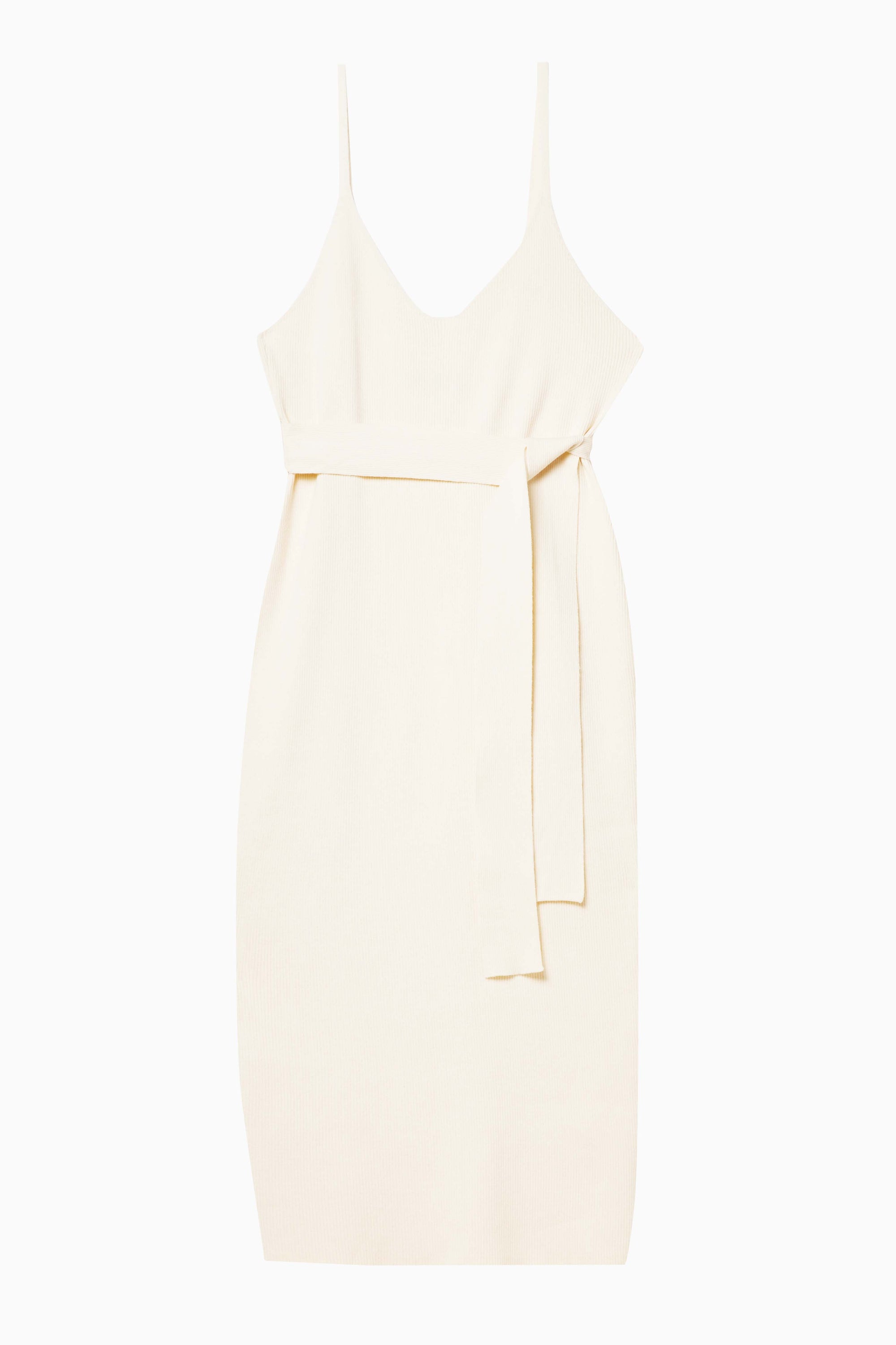 Lounge Ivory Knitted Rib Dress